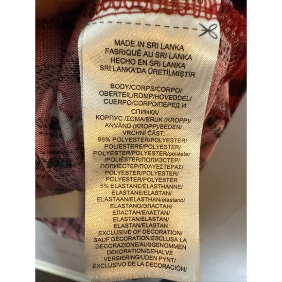 Lauren Ralph Lauren Womens Large Plaid Flannel Sleep Top Monogram Nightshirt‎ - Picture 3 of 9